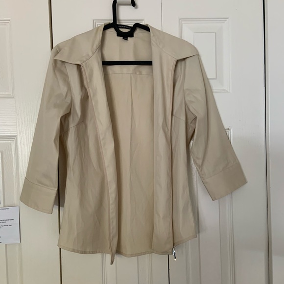 Zip up blazer cardigan - Picture 2 of 3